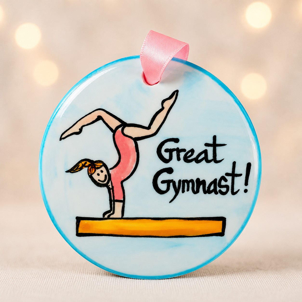Gymnastics Ornament